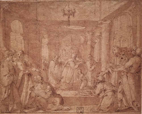 Giovanni BALDUCCI dit Il COSCI (1560 - 1631), La Prise d’habit de saint François