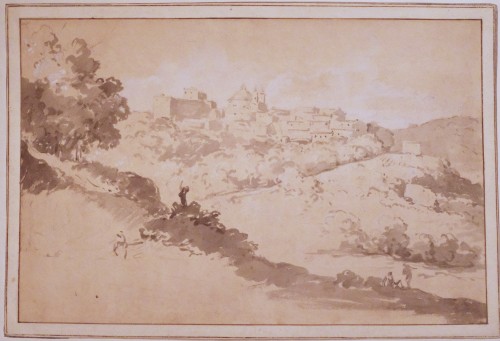Alessio de MARCHIS ( 1684 - 1749 ) View of Ariccia