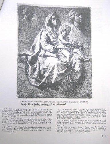 Antiquités - Etienne PARROCEL, La Vierge à l'Enfant et SS Joseph, Philippe Neri et François