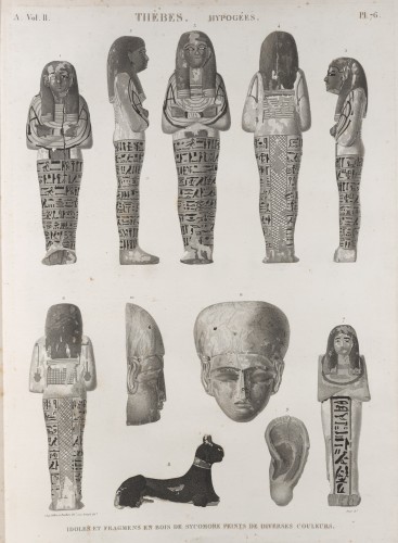 Art Egyptien – Objets publiés dans la description de l’Egypte - Archéologie Style 