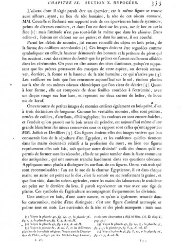 Avant JC au Xe siècle - Art Egyptien – Objets publiés dans la description de l’Egypte