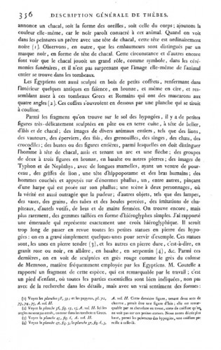 Art Egyptien – Objets publiés dans la description de l’Egypte - 