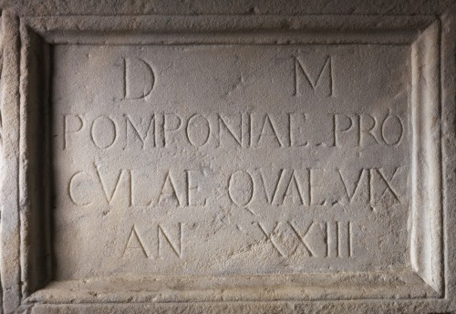 Roman Sarcophagus with Strigils, 3rd century - Ancient Art Style 