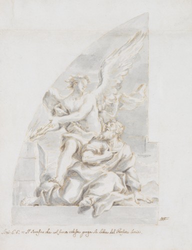 Niccolo RICCIOLINI (Rome, 1687 - 1757) - Paire de dessins - Tableaux et dessins Style Louis XV
