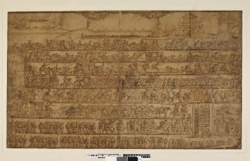 Tableaux et dessins Dessin, Aquarelle & Pastel - Ilario Giacinto MERCANTI dit IL SPOLVERINI (Parme, 1657- Piacenza, 1734)dessin