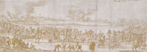 Ilario Giacinto MERCANTI dit IL SPOLVERINI (Parme, 1657- Piacenza, 1734)dessin - Galerie Tarantino