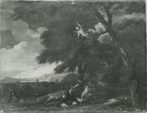 Guillaume Courtois, dit Guglielmo Cortese dit Borgognone - Tableaux et dessins Style Louis XIV