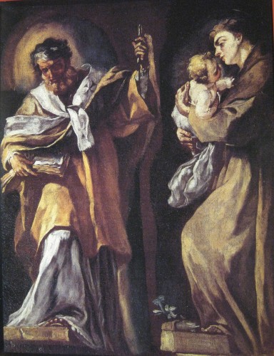 Francesco Solimena (1657 - 1747) (Att.) - Études pour les saints Mathieu et Jacques - Galerie Tarantino