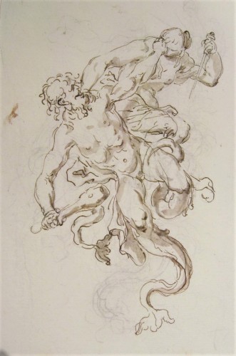 Sebastiano GALEOTTI (1675 - 1741) - Fight of newts
