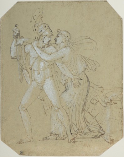 François-Xavier FABRE (1766 -1837) - Helen imploring Menelaus