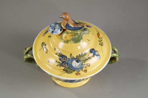 Ecuelle à bouillon de Martres Tolosane - Céramiques, Porcelaines Style 