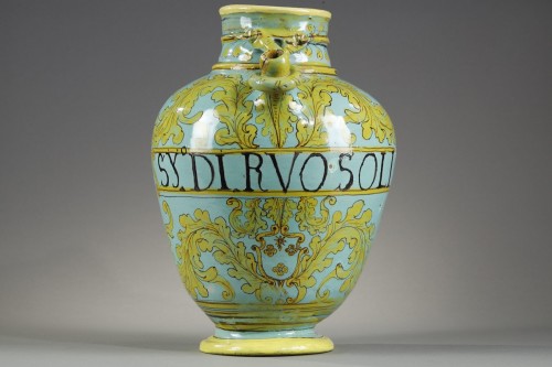 17th century - Apothicary jar, Savona end of 17th century