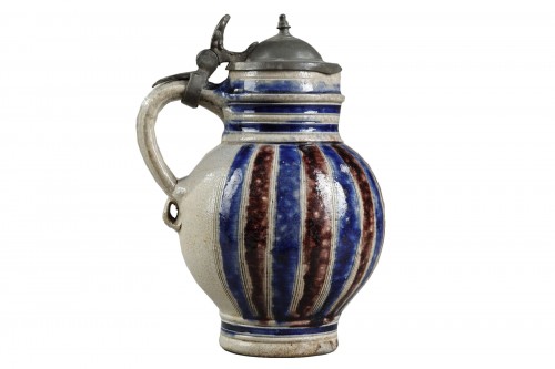 Westerwald stonewear jug 17th century