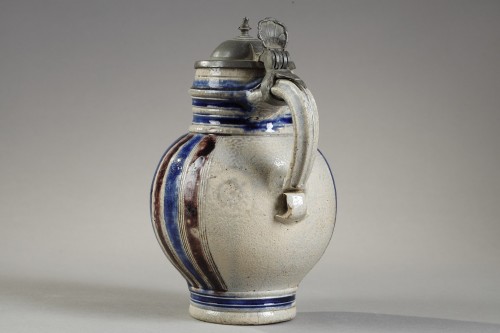 Porcelain & Faience  - Westerwald stonewear jug 17th century