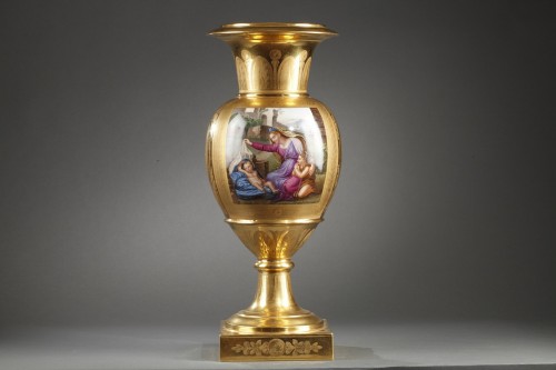 Empire - Grand Vase Manufacture de Darte à Paris circa 1810-1820