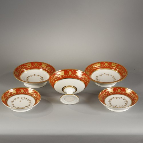 Céramiques, Porcelaines  - Manufacture de Dagoty à Paris circa 1805-1810
