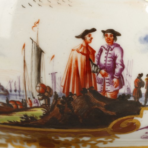 XVIIIe siècle - Théière Meissen, période Höroldt vers 1728-1730