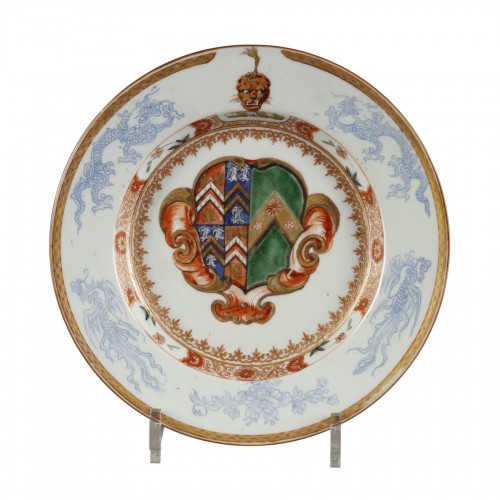Chine de Commande pour le Lord Maire de Londres époque Kangxi circa 1720