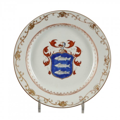 Chine de Commande pour le marché Hollandais circa 1745-1755