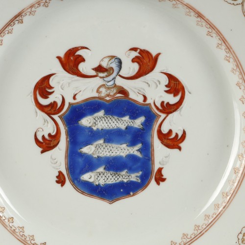 Chine de Commande pour le marché Hollandais circa 1745-1755 - Arts d