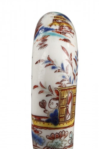 Cane pommel with Kakiemon decoration, Saint-Cloud 18th century