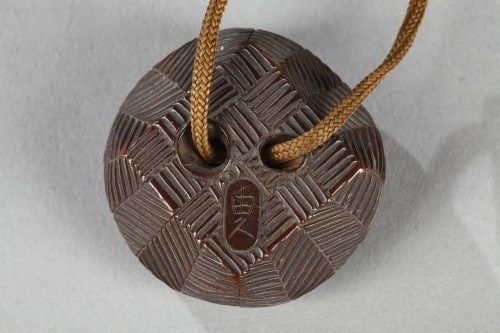 Inro and his wooden Netsuké from the Meji period (1868-1912)  - Asian Works of Art Style 
