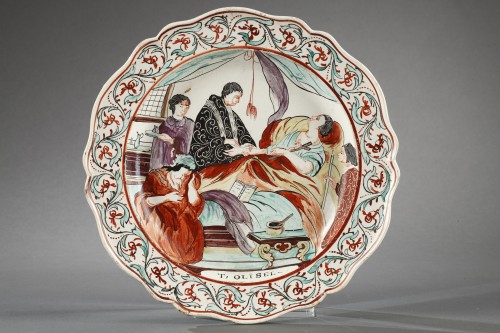 The seven sacraments Delftware late 18th century - 