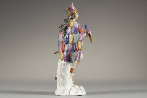  - Rare Meissen Indian figurine 18th century
