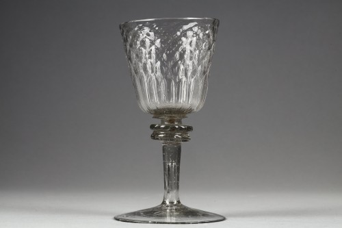 Double-rimmed glass, first half 18th century - Glass & Crystal Style 