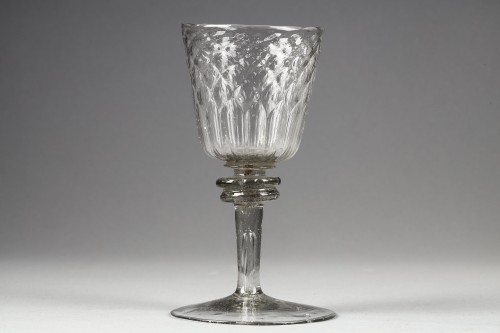 Glass & Crystal  - Double-rimmed glass, first half 18th century