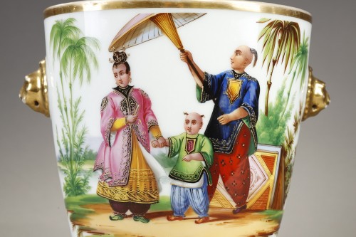 Pair of planters attributed to Jacob Petit circa 1830-1840 - 