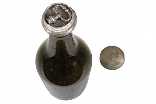 Rare Large 18th?Century Glass Tobacco Bottle