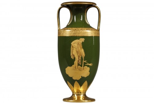 Neoclassical Berlin porcelain vase, circa 1810