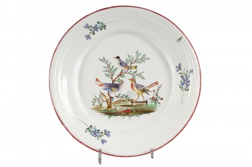 Petit plat circulaire, Manufacture de Saint - Clément