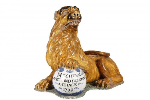 Seule enseigne connue de Marchand faïencier datée 1789