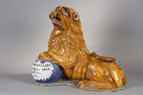 Porcelain & Faience  - “The only known faience maker’s shop sign dated 1789.”