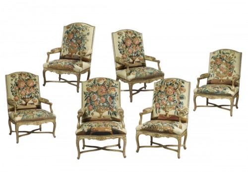 Important salon d’époque Régence vers 1720