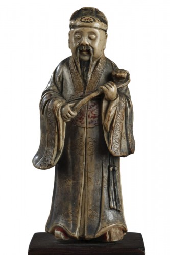 Figurine en Steatite, Chine deuxième moitié XVIIIe siècle