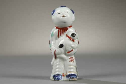 Sifflet en porcelaine du Japon, fin du XVIIIe siècle - 