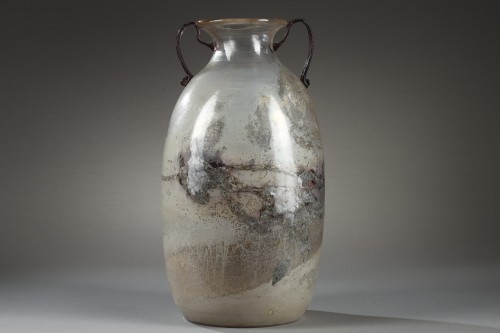Primavera vase Art Déco period 1920 - 1930 - Glass & Crystal Style Art Déco