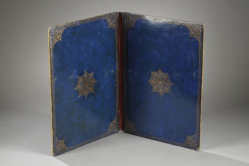Antiquités - IRAN KADJAR (QADJAR) - 19th century laquer document holder