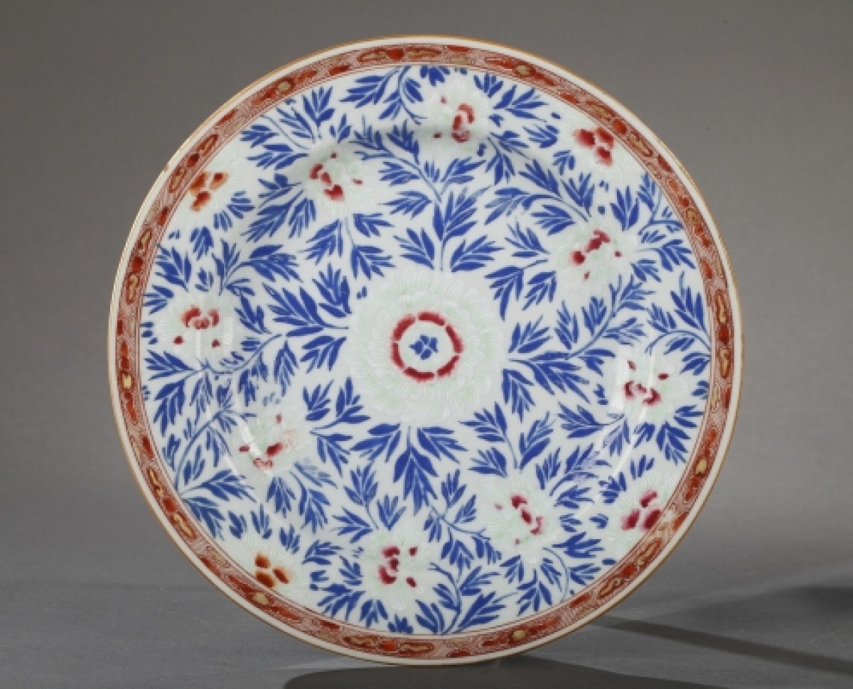 Exportware pair of porcelain plates Yongzheng 1723 - 1735 - Ref.79147
