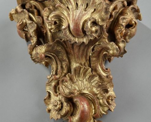 Console d'applique rocaille, Allemagne circa 1730 - 1740 - Mobilier Style 