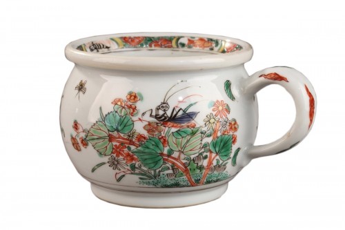 CHINA EXPORT WARE : Famille verte Zhadou. 18th century