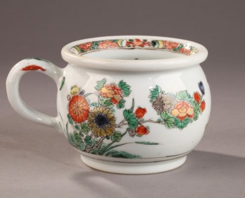 CHINA EXPORT WARE : Famille verte Zhadou. 18th century - 