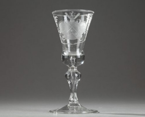Engraved glass, Low Countries First quarter of 18th century - 