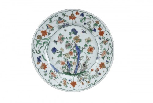  Dish from Augustus the Strong collection China Kangxi 1662 - 1722