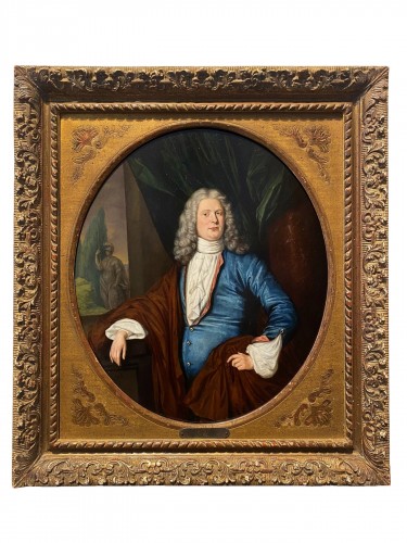 Portrait of a man - Hendrick de Valk (1674-1709)
