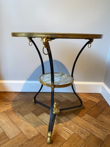 Louis XVI tripod pedestal table - Furniture Style 