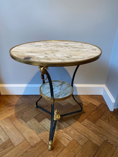Furniture  - Louis XVI tripod pedestal table